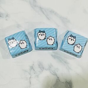 ちいかわちろるちょこ3個水色ビスハチワレちいかわセット チロルチョコ ナガノ