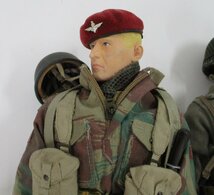 メーカー不明　1/6アクションフィギュア イギリス空挺師団 ほか 軍人　4体セット【ジャンク】mtt040836_画像2