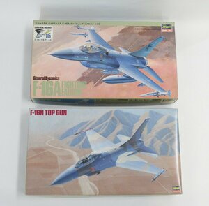 ハセガワ 1/48 F-16A ファイティングファルコン F-16N トップガン V001 06107 2点【B】pxt040202