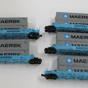 KATO 106-6158 Gunderson MAXI-I Double Stack Car MAERSK #100059【B】oan041605の画像2