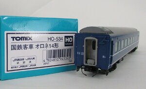 TOMIX HO-534 国鉄 14系客車 オロネ14形【ジャンク】chh032801