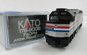 KATO 176-9006 F40PH Amtrak Phase III #334【B】oan041226