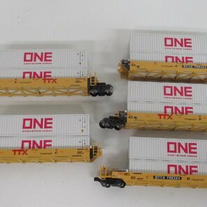 KATO 106-6196 Gunderson MAXI-I Double Stack Car TTX New Logo #759324【A'】oan042716の画像2