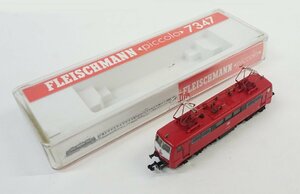 FLEISCHMANN piccolo 7347 DB Germany railroad BR111 036-0 red [A']qjn041314