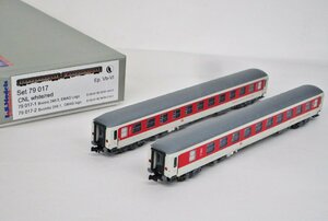 LS Models 79017 Spur N CNL Set 2-teilig rot-weiss Ep.5b-6【A'】byn040502