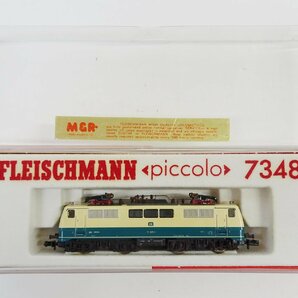 FLEISCHMANN piccolo 7348 DB ドイツ鉄道 BR111 205-1 タルキス色【C】qjn041313の画像7