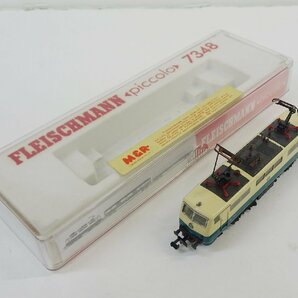 FLEISCHMANN piccolo 7348 DB ドイツ鉄道 BR111 205-1 タルキス色【C】qjn041313の画像1