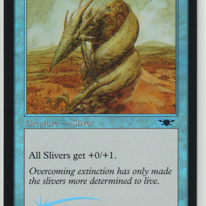 Magic:The Gathering/LGN 板金スリヴァー Plated Sliver/英1 FOILの画像1