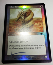 Magic:The Gathering/LGN 板金スリヴァー Plated Sliver/英1 FOIL_画像3