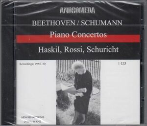 [CD/Andromeda]ベートーヴェン:ピアノ協奏曲第4番ト長調Op.58他/C.ハスキル(p)&M.ロッシ&トリノRAI交響楽団 1960.4.22他
