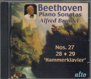 [CD/Alto]ベートーヴェン:ピアノ・ソナタ第27-29番/A.ブレンデル(p) 1976