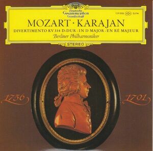 [CD/Dg]モーツァルト:ディヴェルティメント第17番ニ長調K.314/H.v.カラヤン&ベルリン・フィルハーモニー管弦楽団 1965