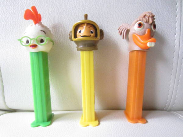 ★【送料込み】「PEZ ペッツ」 ディズニー「チキン・リトル/chicken little」 全3種コンプリート ★