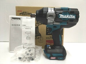 ※送料無料※ Makita 充電式インパクトレンチ TW001GZ 本体のみ 未使用品 囗G■