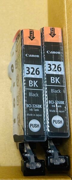 Canon キャノン　純正インク　BLACK 326 2本