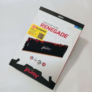 キングストン デスクトップPC用メモリ DDR4 3200 16GB(8GB×2枚) Kingston FURY Renegade レネゲード RGB KF432C16RBAK2/16 RGB LEDの画像4