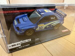 KYOSHO 京商 ミニッツ ボディ スバル インプレッサ WRC 2002 Rally Car グロスコート 未使用品 希少 絶版　MZP143WR 当時品