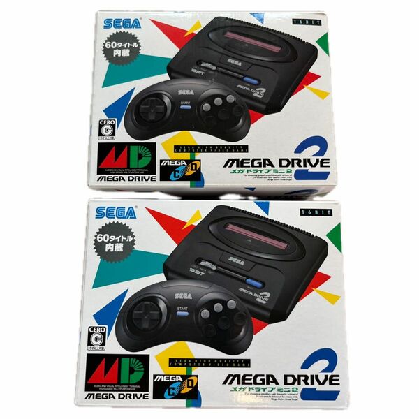 SEGA メガドライブ2ミニ　未開封未使用新品　２台