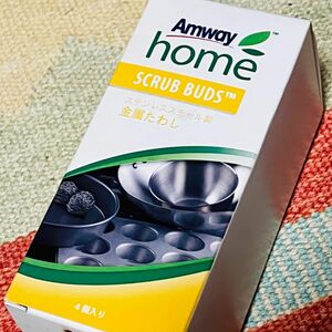 スクラブバッズ　アムウェイ　amway home 1箱　(金属たわし4個) 中身のみ発送