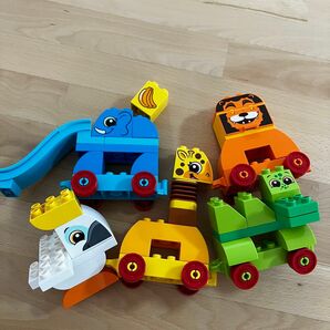 LEGO レゴ　デュプロ　動物　みどりのコンテナデラックス　 どうぶつれっしゃ