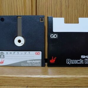 【動作品・QD】カーグランプリ CAR GRAND PRIX SHARP MZ-1500のゲームソフト シャープ クイックディスクの画像6