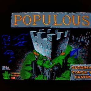 【動作品・HuCARD】POPULUS ポピュラス PCエンジンのゲームソフトの画像9
