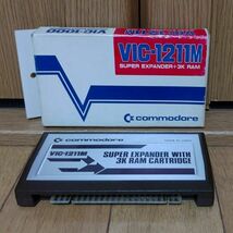 【一部動作するジャンク品・カートリッジ】SUPER EXPANDER WITH 3K RAM COMMODORE VIC-1001の拡張メモリー　コモドール VIC-20 A_画像1