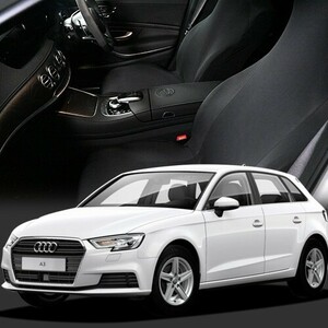 GW超得500円 レザーシート 傷 汚れ シワ シートカバー キックガード フィット 洗濯 アウディ AUDI A3 S3 Sportback 01