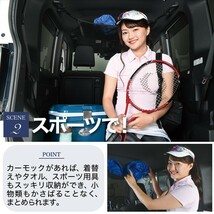 GW超得510円 純正品質 ノア ヴォクシー 60系 車 カーモック ネット 天井 車中泊 グッズ 収納 ルーフネット_画像8