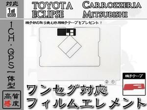 AVIC-MRZ04 GPS一体 ワンセグ フィルム アンテナ + 端子テープ カロッツェリア/carrozzeria/アンテナ/カーナビ/補修 ES