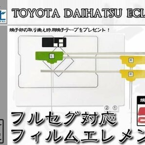 NSZT-W64 GPS一体 地デジ 4ch フィルム アンテナ + 両面テープ トヨタ/TOYOTA/ダイハツ/DAIHATSU/アンテナ/カーナビ/補修の画像1