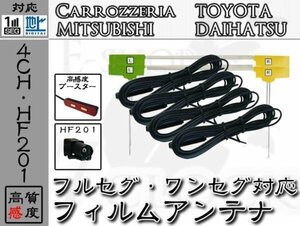 即日 AVIC-RW99 対応 HF201 地デジ/フルセグ フィルム アンテナ 4ch カロッツェリア/carrozzeria/アンテナ/カーナビ/補修 ES