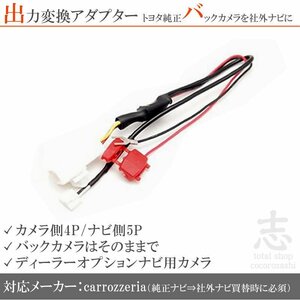 トヨタ イクリプス ダイハツ 純正バックカメラ カロッツェリア carrozzeria 12V から 6V 接続コード RCA 社外ナビ