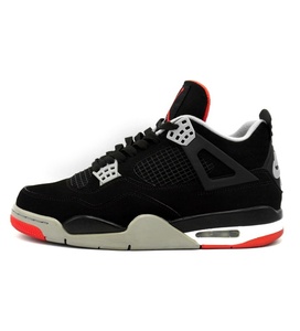 ナイキ NIKE ■ 【 AIR JORDAN 4 Bred 2019 308497 060 】 エア ジョーダン 4 ブレッド 2019年 スニーカー ブラック f21497