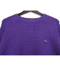 シュプリーム Supreme ■ 24SS 【 Boucle Small Box Logo Sweater 】 ブークレ スモール ボックス ロゴ ニット セーター w18313_画像3