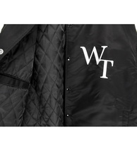 ダブルタップス WTAPS ■ 23AW 【 TEAM JACKET 232TQDT JKM05 】 ロゴ プリント チーム ボンバー ジャケット w18539_画像4