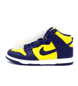 ナイキ NIKE ■ 【 DUNK HIGH Michigan CZ8149 700 】 ダンク ハイ ミシガン スニーカー　f21602