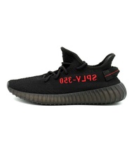 アディダス adidas × カニエウエスト KANYE WEST ■ YEEZY BOOST 350 V2 Black Red 2020 CP9652 コアブラック レッド スニーカー n5388_画像1