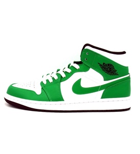 ナイキ NIKE ■ 【 AIR JORDAN 1 MID LUCKY GREEN DQ8426 301 】 エア ジョーダン 1 ミッド ラッキー グリーン スニーカー　w18462