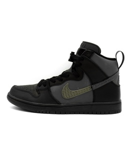 ナイキ NIKE ■ 【 SB DUNK HIGH Pro PRM Black BV1052 001 】 SB ダンク プロ PRM ブラック スニーカー　f21684