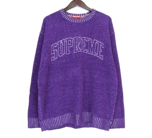 シュプリーム supreme ■ 24SS 【 Contrast Arc Sweater 】 コントラスト アーク ロゴ デザイン ニット セーター　32668