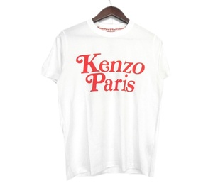 ケンゾー KENZO × ヴェルディ VERDY ■ 24SS 【 LOOSE T SHIRT FE52TS1184SO 】 フロント ロゴ デザイン ルーズ 半袖 Tシャツ 32849