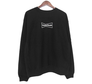 ウェステッドユース Wasted Youth ■ 24SS 【 Heavy weight sweatshirt #2 】 フロント ロゴ 刺繍 ヘビー ウェイト トレーナー h0565