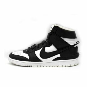 ナイキ NIKE × アンブッシュ AMBUSH ■ 【 DUNK HIGH Black CU7544 001 】 ダンク ハイ ブラック スニーカー　w17994