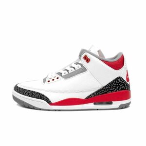 ナイキ NIKE ■ 【 AIR JORDAN 3 RETRO OG FIRE RED DN3707 160 】 エア ジョーダン 3 レトロ ファイヤー レッド スニーカー　w18520