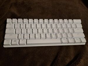 Razer Huntsman Mini Mercury White - Clicky Optical Switch クリッキー触感