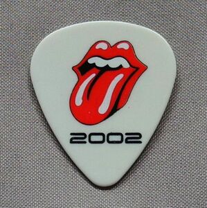 Rolling Stones ローリング・ストーンズ 2002年 Licks World Tour リックス - ワールド・ツアー ギターピック