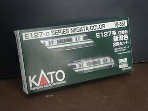 KATO 10-581 E127系0番台 新潟色2両セット