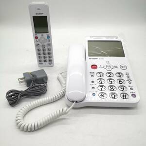 シャープ 電話機 コードレス 子機1台付き 詐欺対策機能 見守り機能搭載 JD-AT90CL 202404-F247