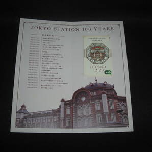 30■未使用★東京駅開業100周年記念 Suicaカード 台紙付き■の画像1